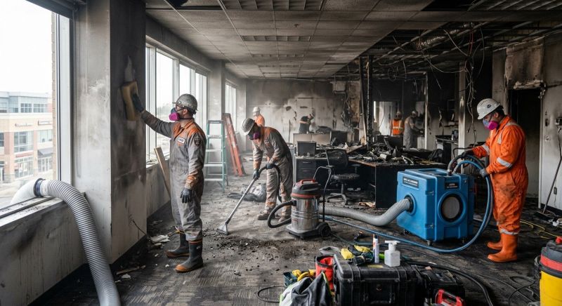 Commercial Fire Damage Repair in Austin, TX