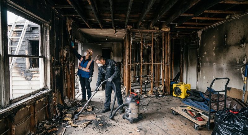 Commercial Fire Restoration in Sonoma County, CA