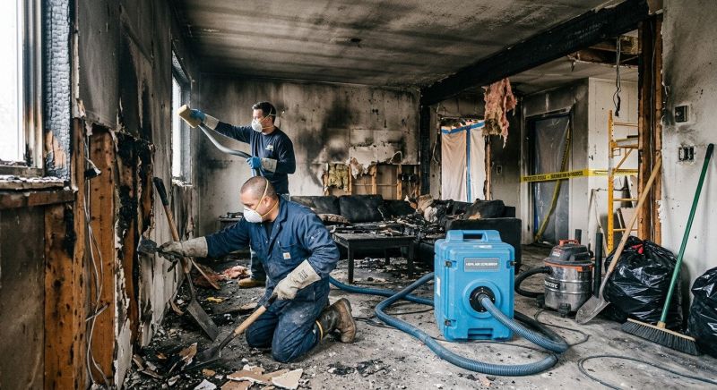Fire Damage Cleaning in Santa Rosa, CA