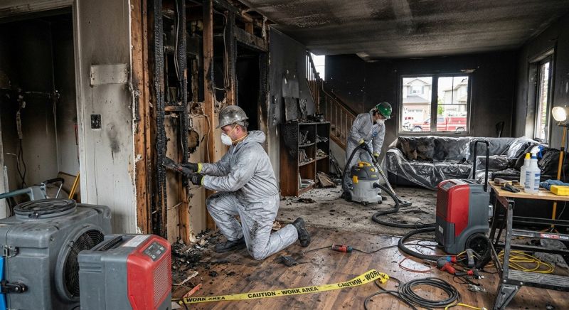 Fire Damage Cleaning in Santa Rosa, CA