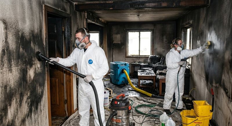 Smoke Damage Restoration in Santa Rosa, CA