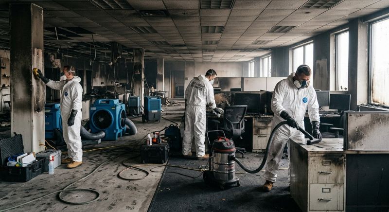 Smoke Damage Restoration in Santa Rosa, CA